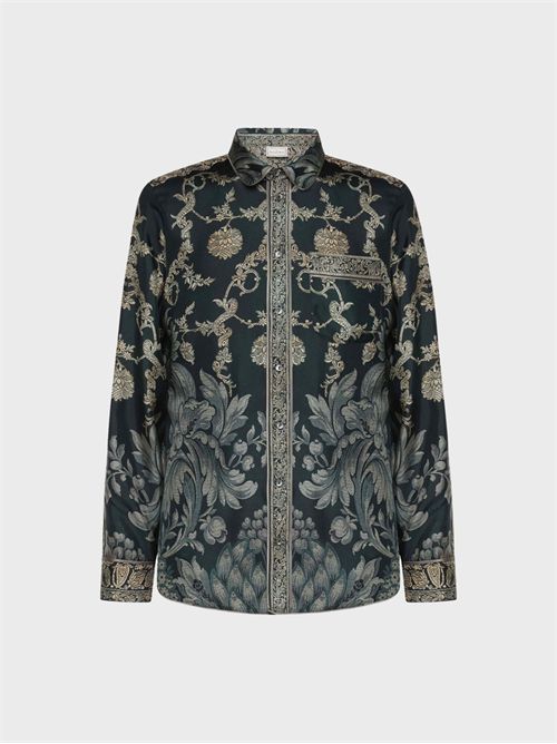 Silk shirt with floral print PIERRE-LOUIS MASCIA | CML10642519316